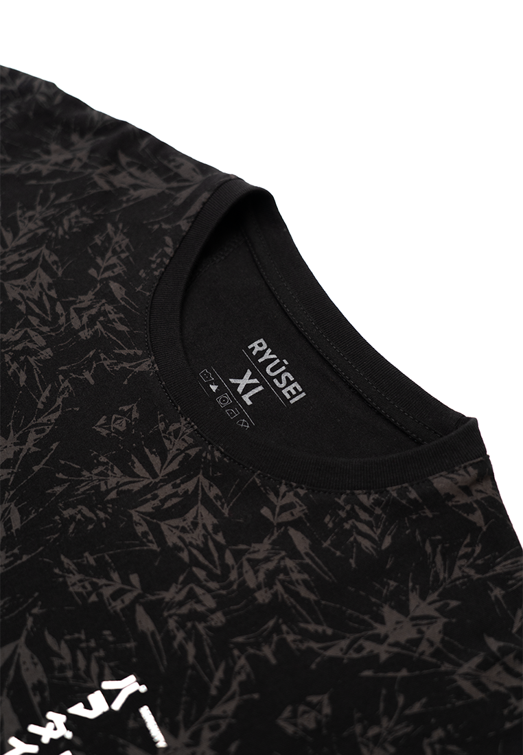 Ryusei Kaos Pria Tsh Men Serenity Black