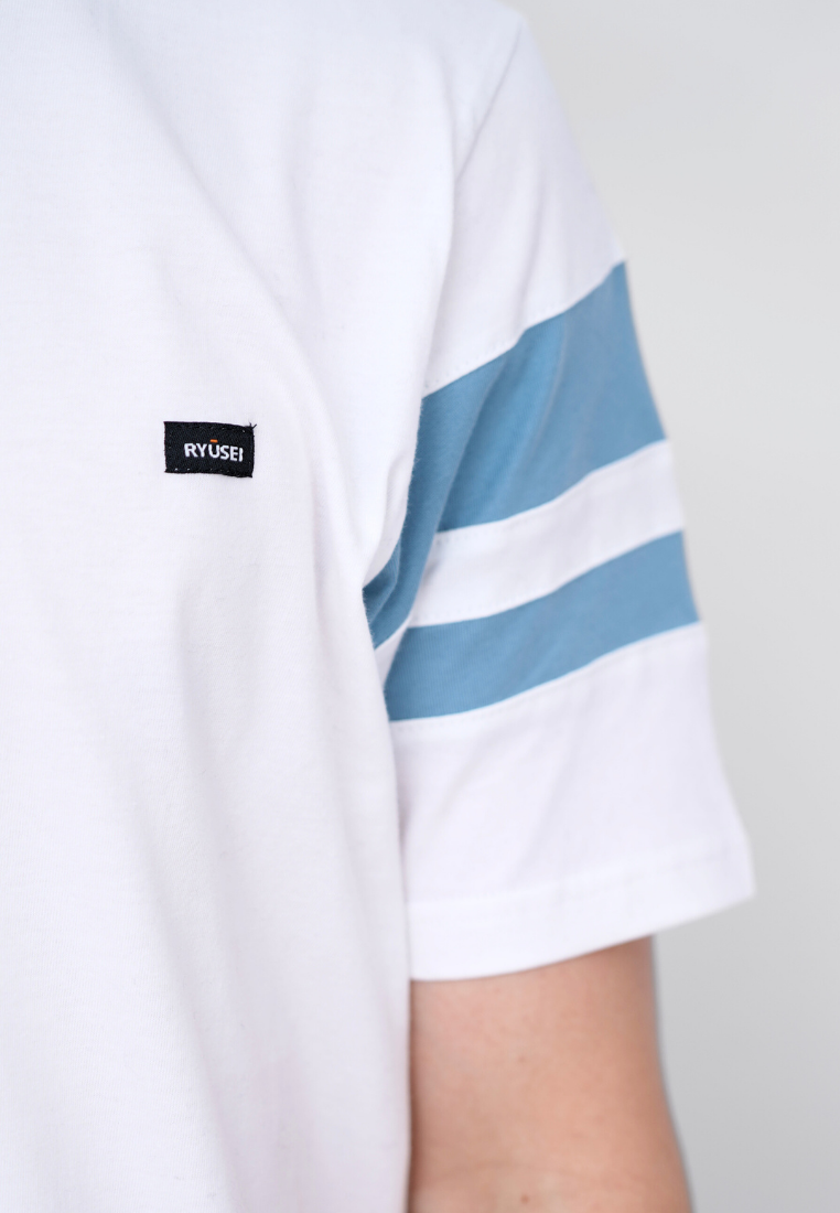Ryusei Kaos Pria Taka CMB White