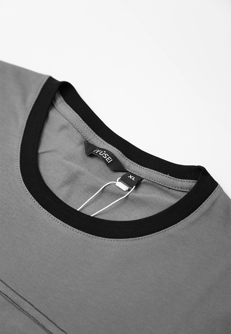 Ryusei Kaos Pria Takama Dark Grey