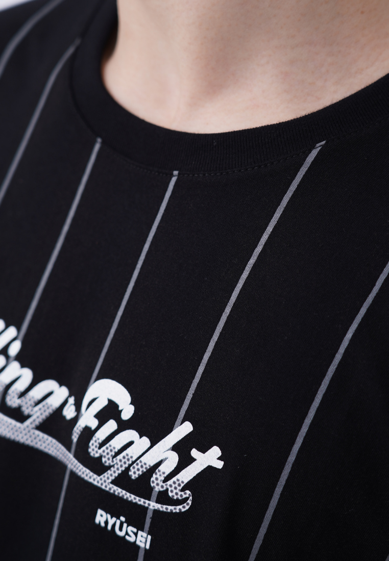 Ryusei Tshirt Willing Fight Black