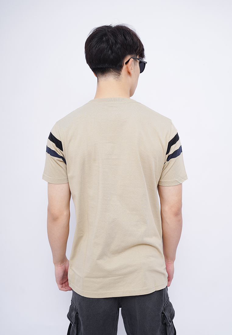 Ryusei Kaos Pria Yagaki CMB Light Brown