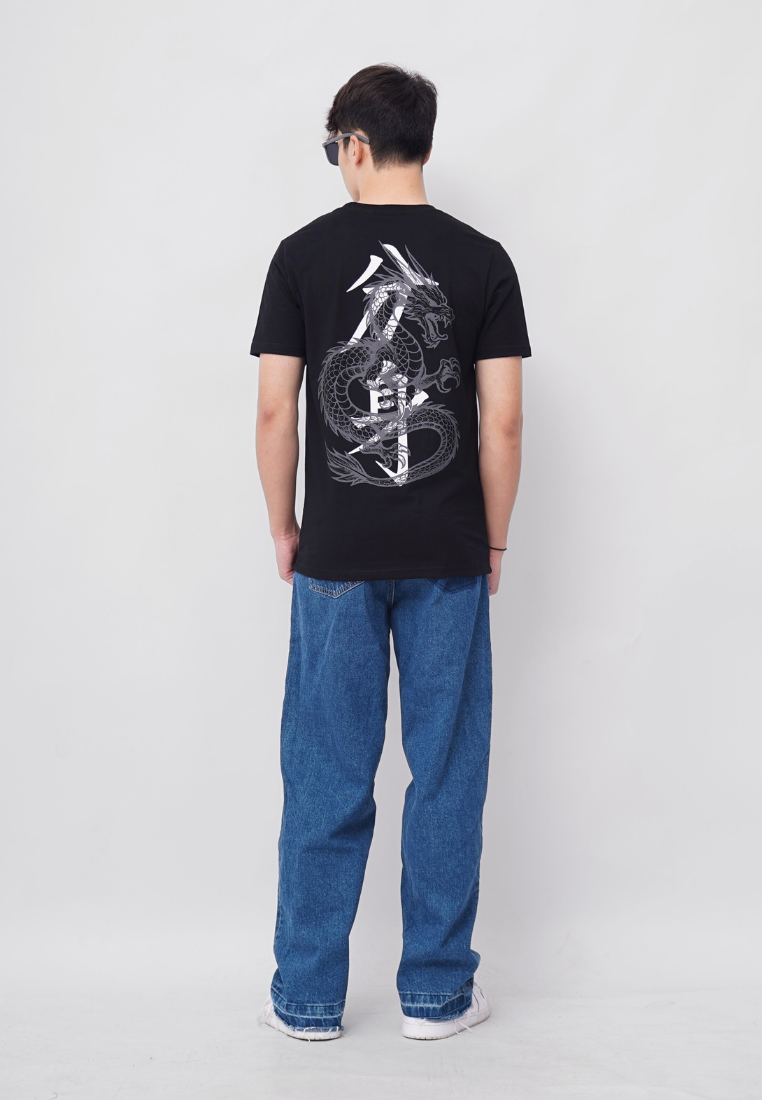Ryusei Kaos Pria Yashima Black