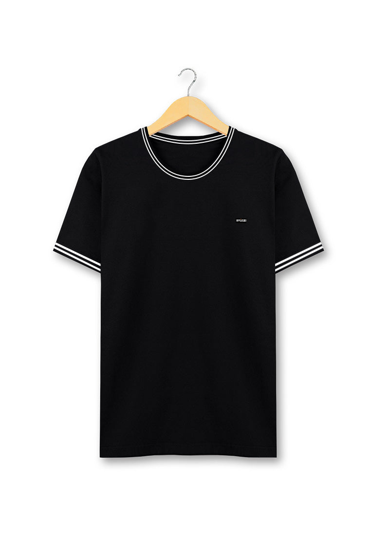 Ryusei Kaos Pria Yutanaka Black