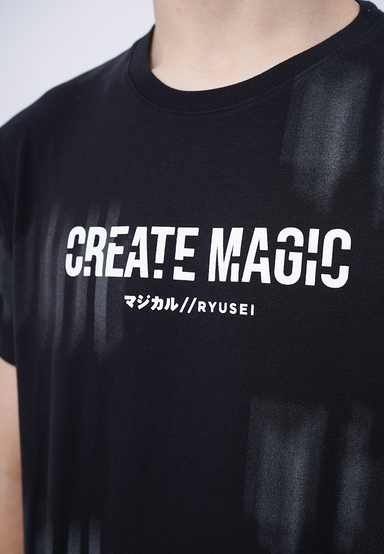 Ryusei Kaos Pria Create Magic Black
