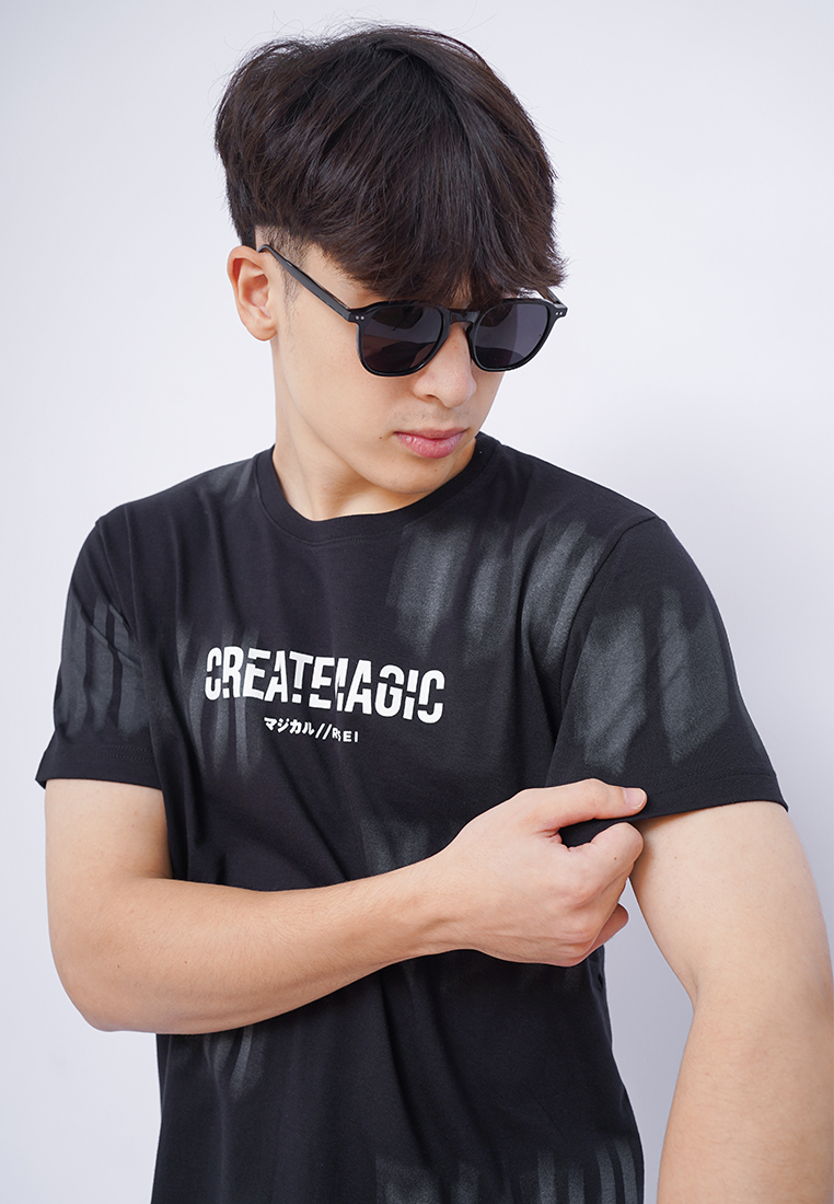 Ryusei Kaos Pria Create Magic Black