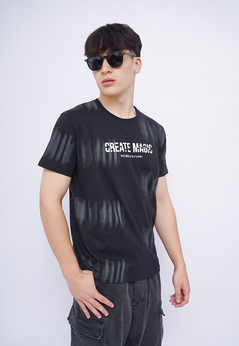 Ryusei Kaos Pria Create Magic Black