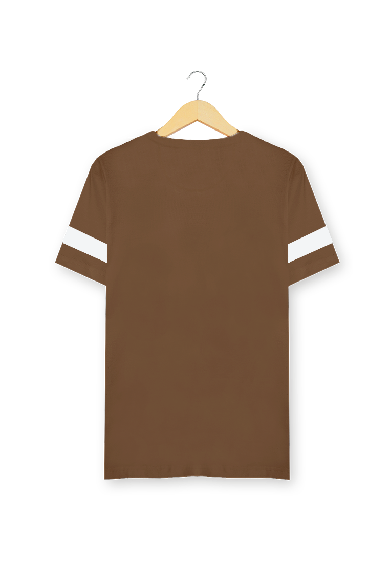 Ryusei Kaos Pria Hustle Brown