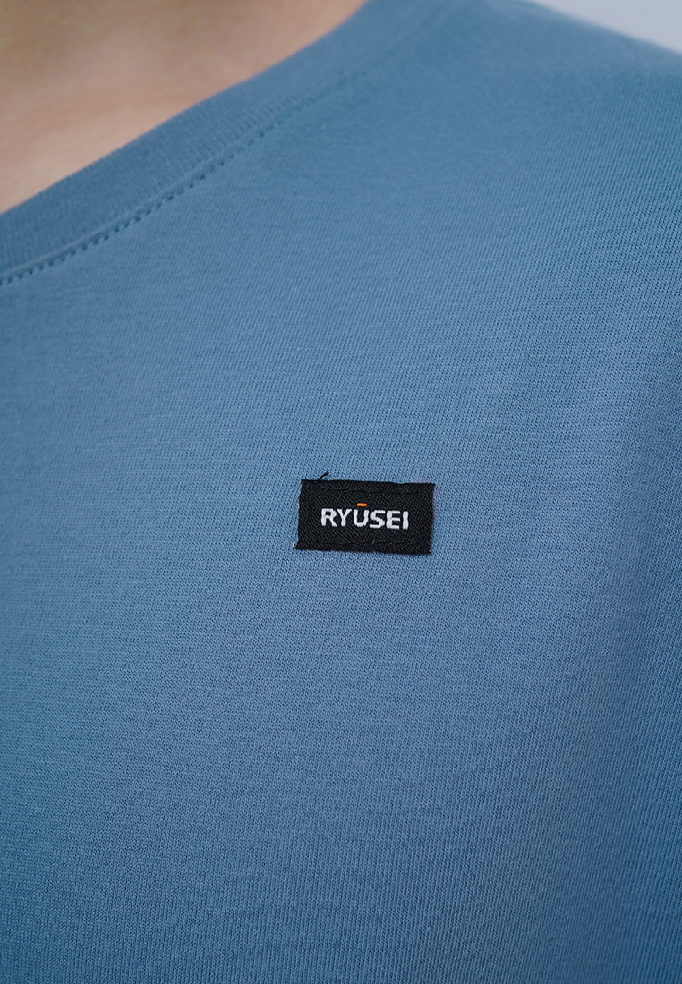 Kaos Pria Hyuga CMB Blue Denim