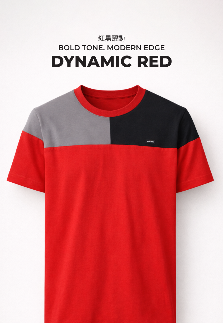 Ryusei Kaos Pria Katsugawa CMB Red