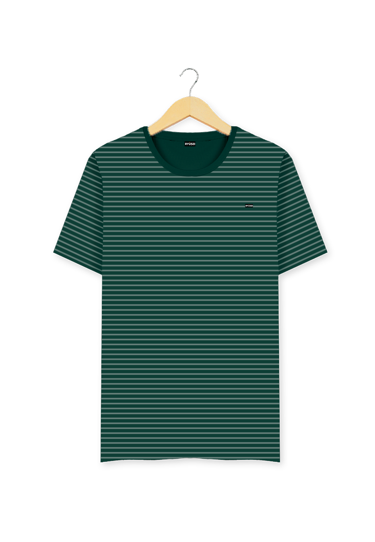 Ryusei Kaos Pria Kitagawa Stripe