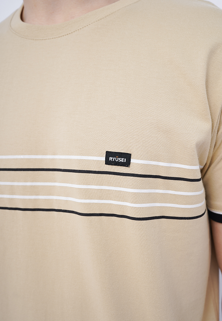 Ryusei Kaos Pria Kitakami CMB Light Brown