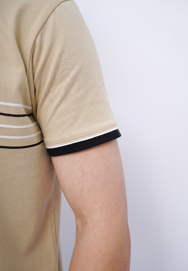 Ryusei Kaos Pria Kitakami CMB Light Brown