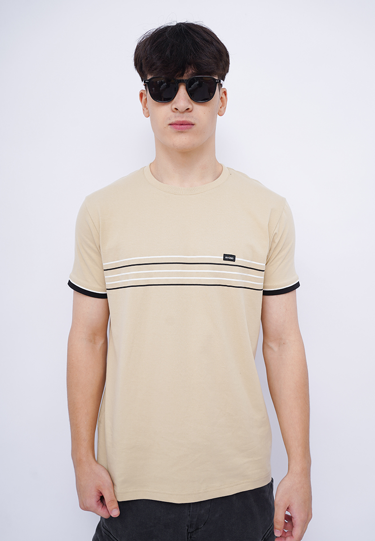 Ryusei Kaos Pria Kitakami CMB Light Brown