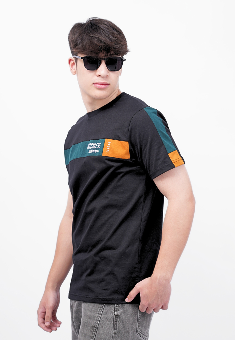 Ryusei Kaos Pria Matchless CMB Black