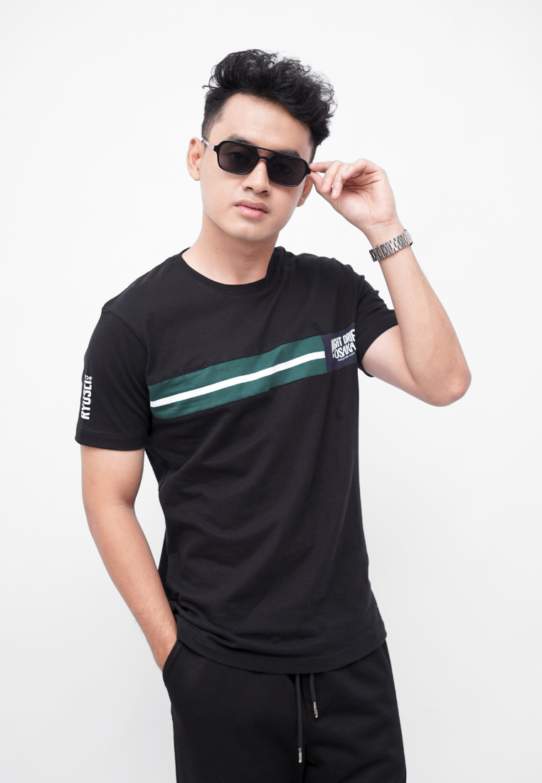 Ryusei Kaos Pria Osaka CMB Black