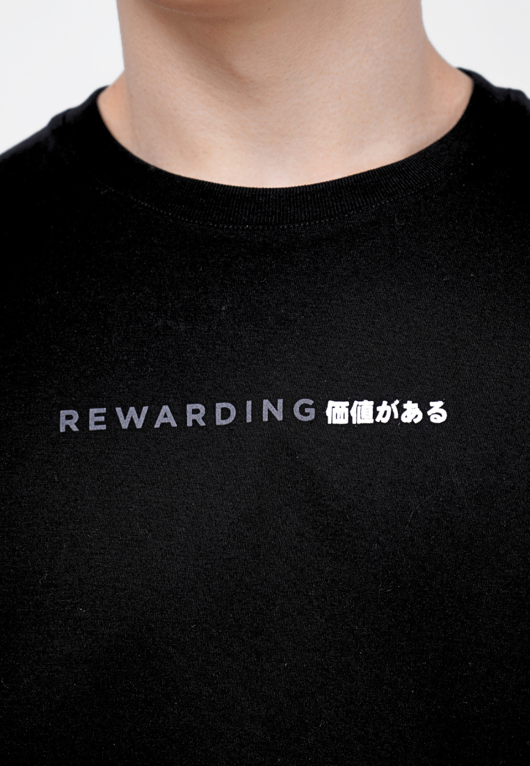 Ryusei Kaos Pria Rewarding Black
