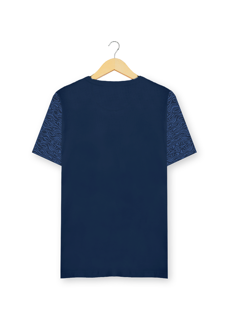 Ryusei Kaos Pria Summer FP Navy