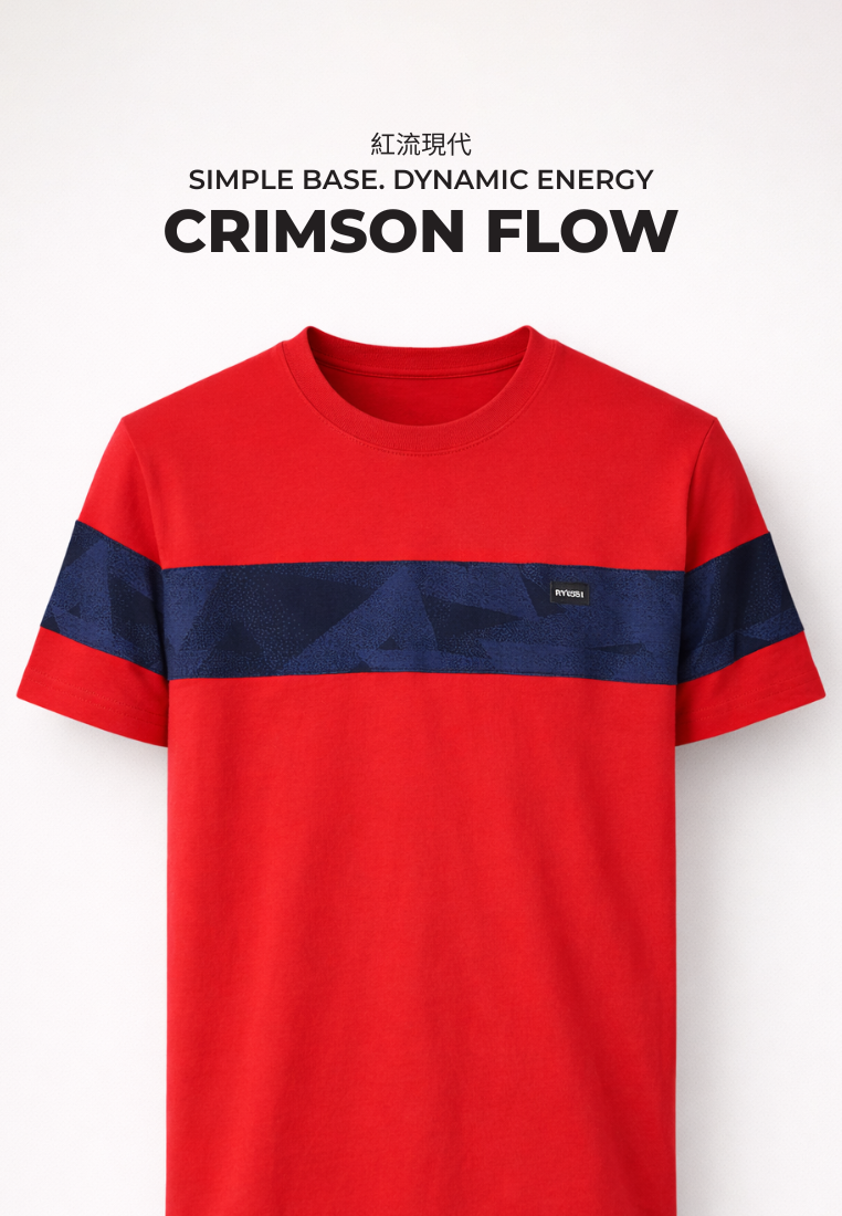 Ryusei Kaos Pria Tazawa CMB Red