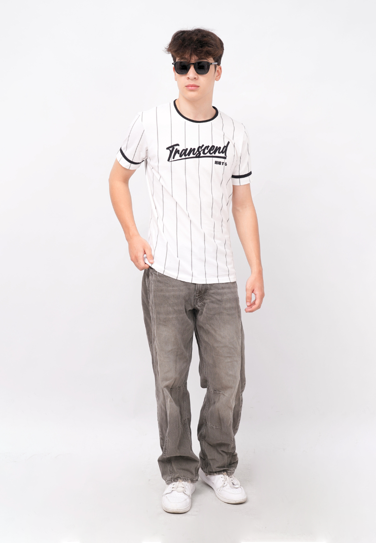 Ryusei Kaos Pria Transcend FP White