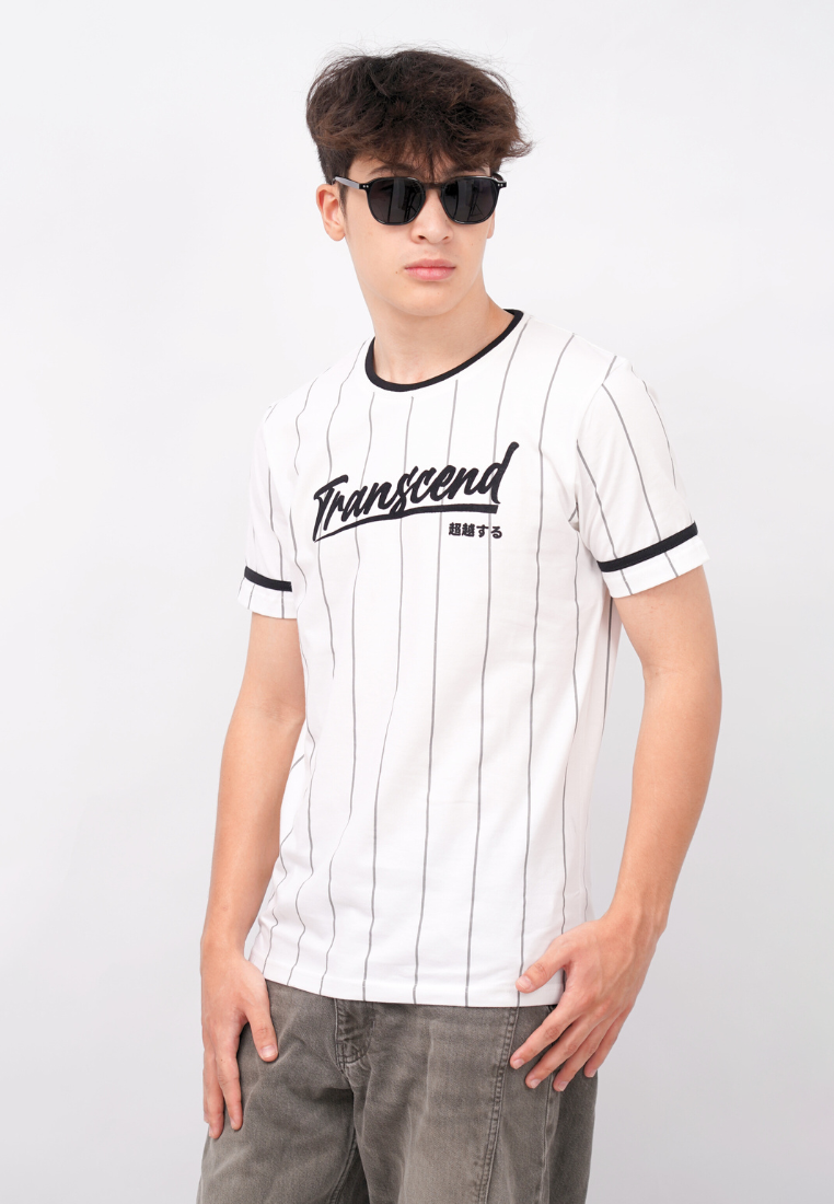Ryusei Kaos Pria Transcend FP White