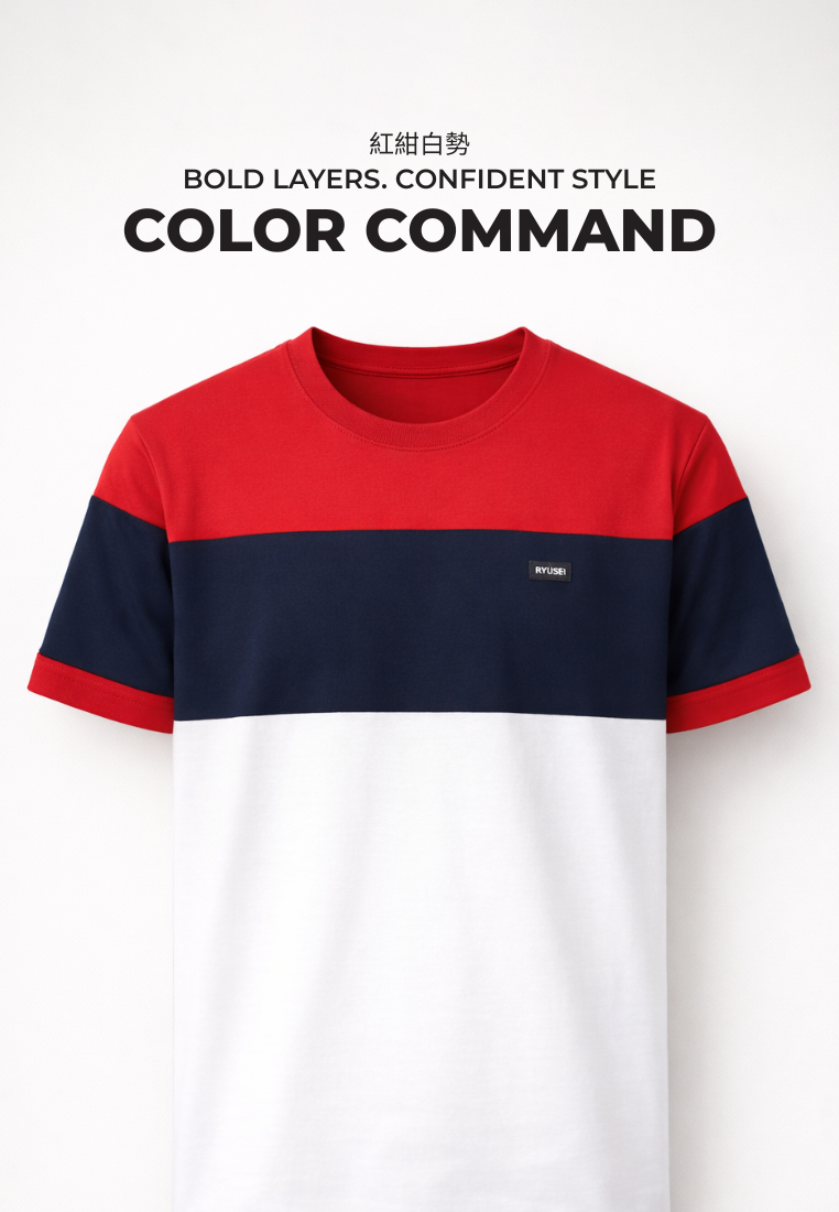 Ryusei Kaos Pria Wakasa CMB Red