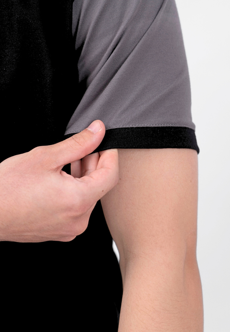 Ryusei Kaos Pria Capable Black
