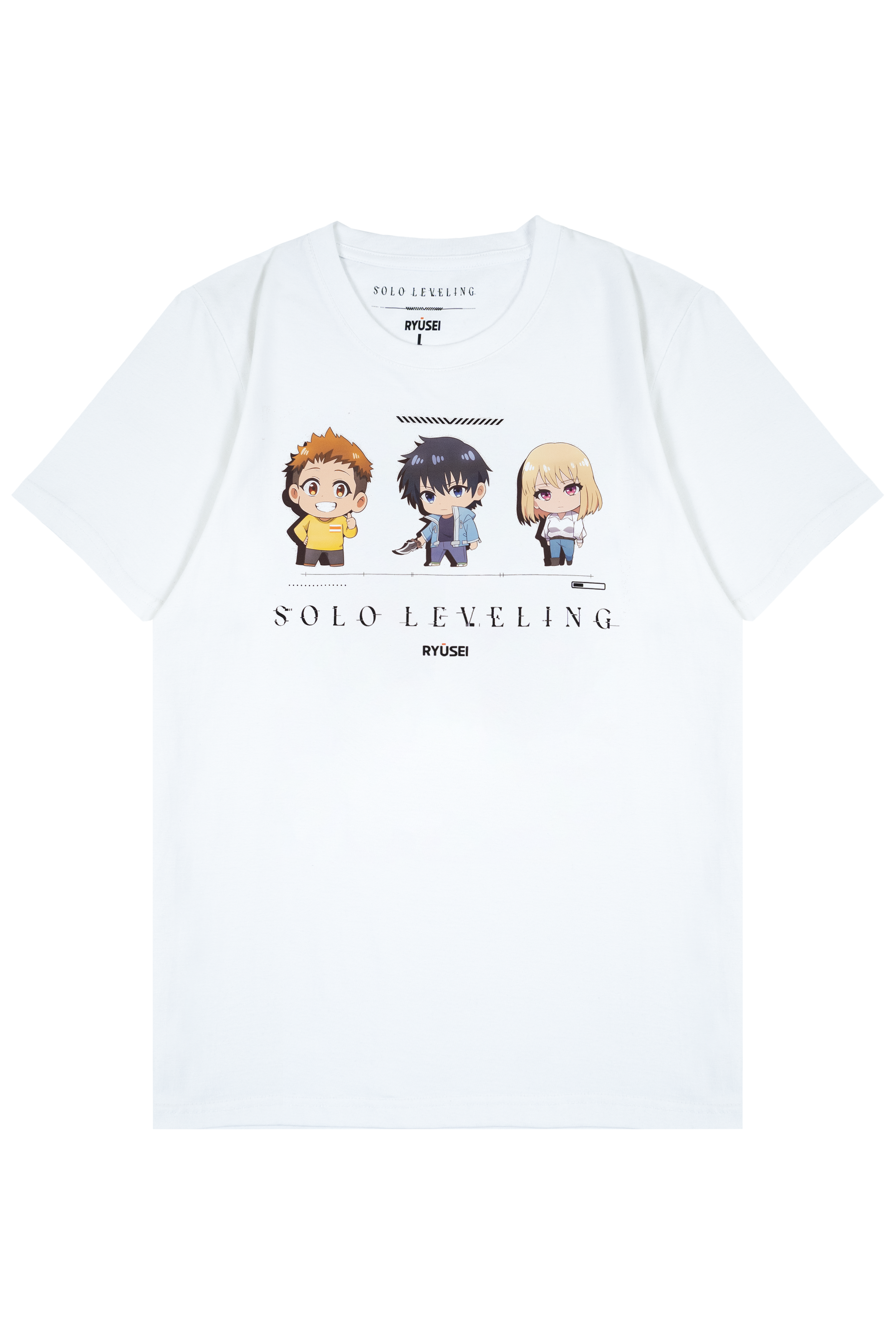 Ryusei x Solo Leveling | T-shirt Hunt Bound White