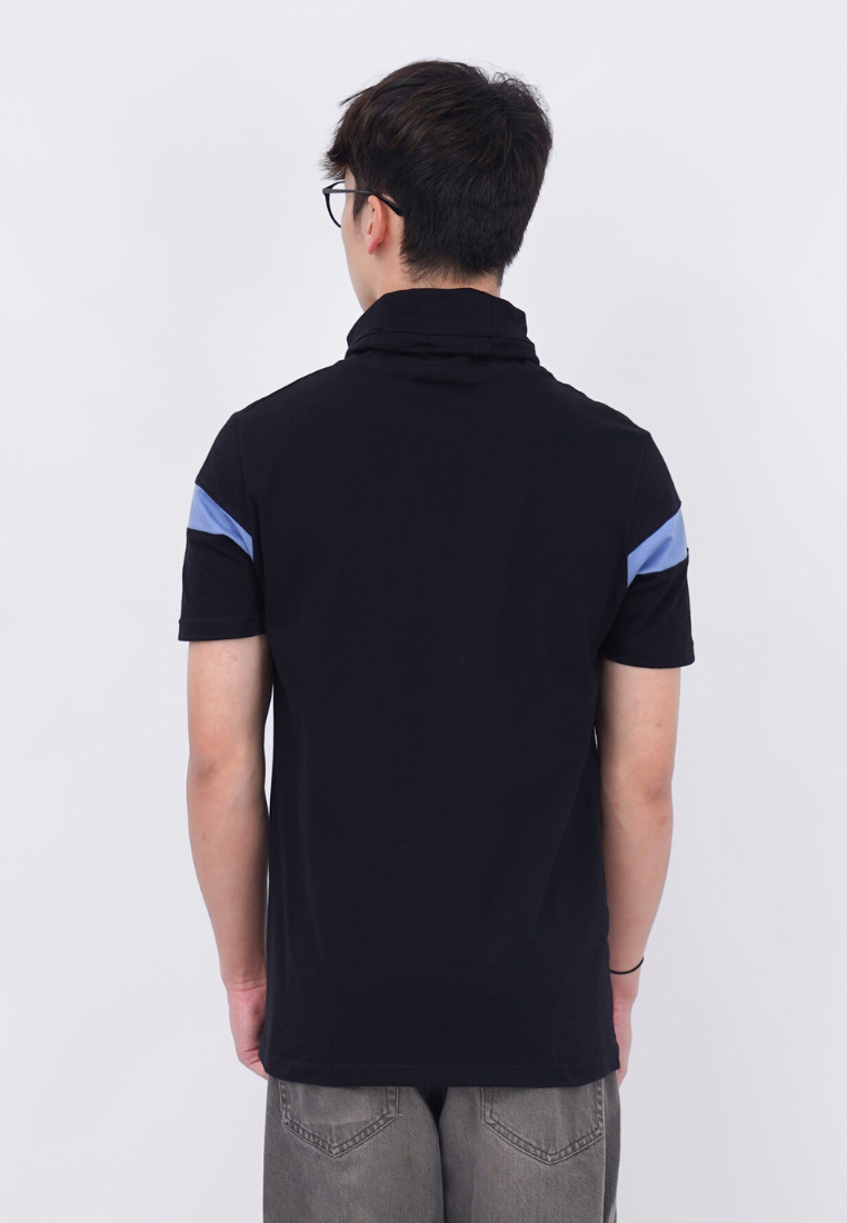 Ryusei Kaos Pria Turtleneck Nandito Marvelous CMB Black