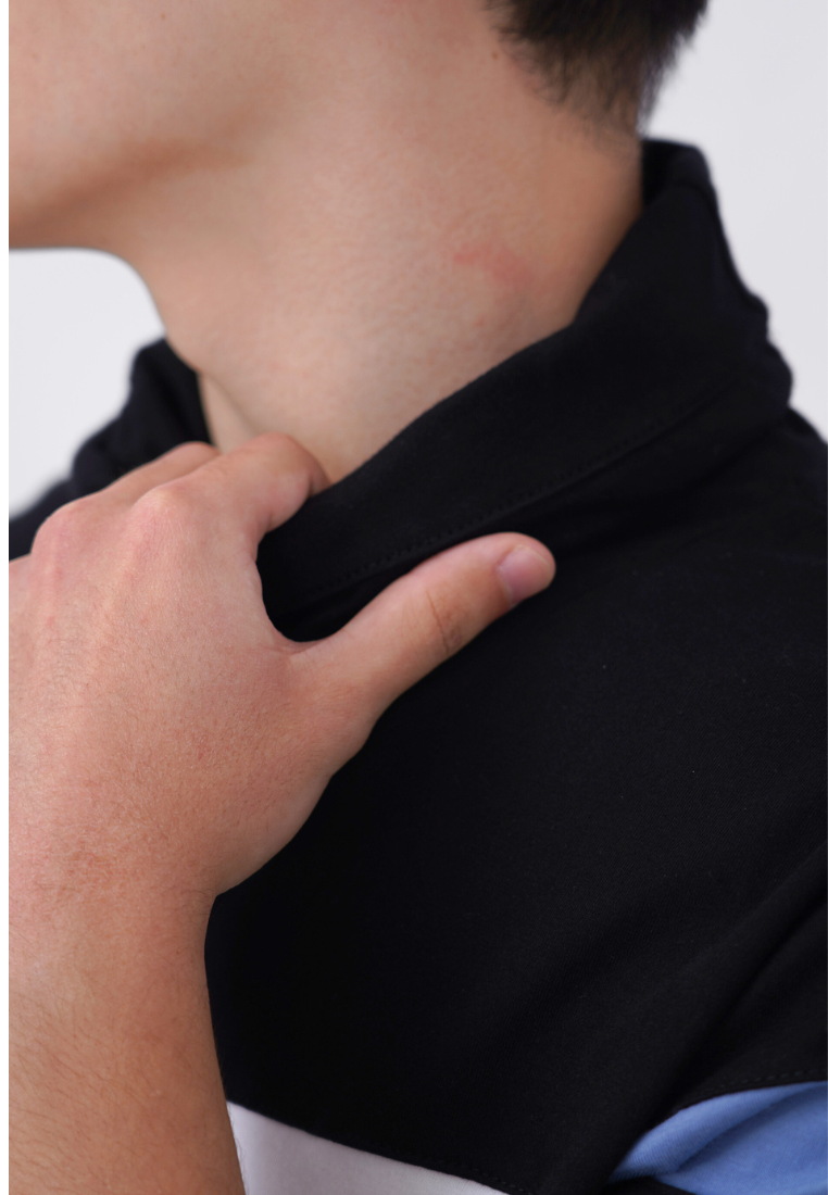 Ryusei Kaos Pria Turtleneck Nandito Marvelous CMB Black