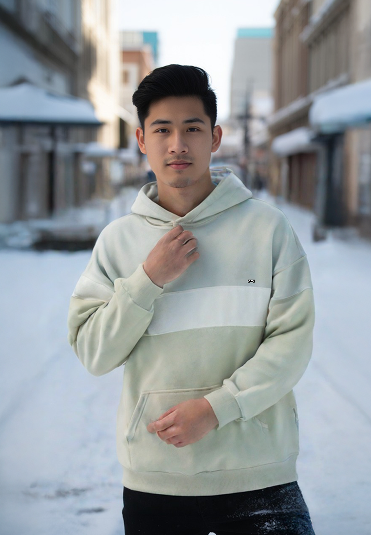 Ryusei Hoodie Boxy Yamakita CMB Light Green
