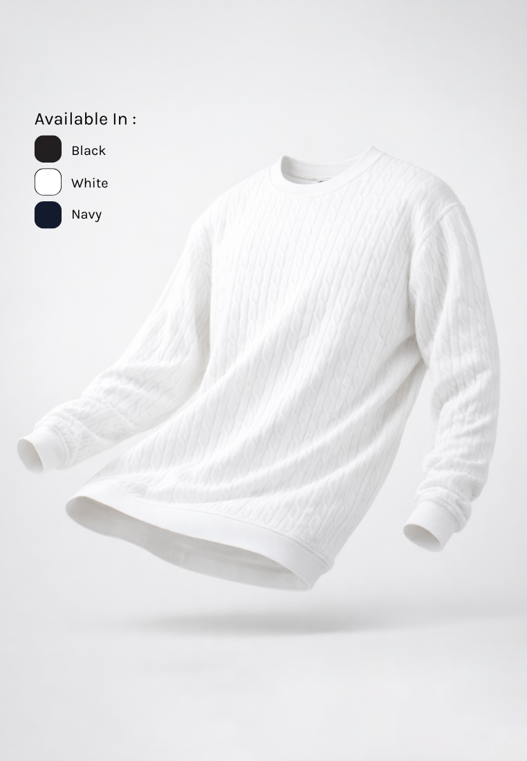 Ryusei Sweater YURA Knit – Sweater Knit dengan Tekstur Unik