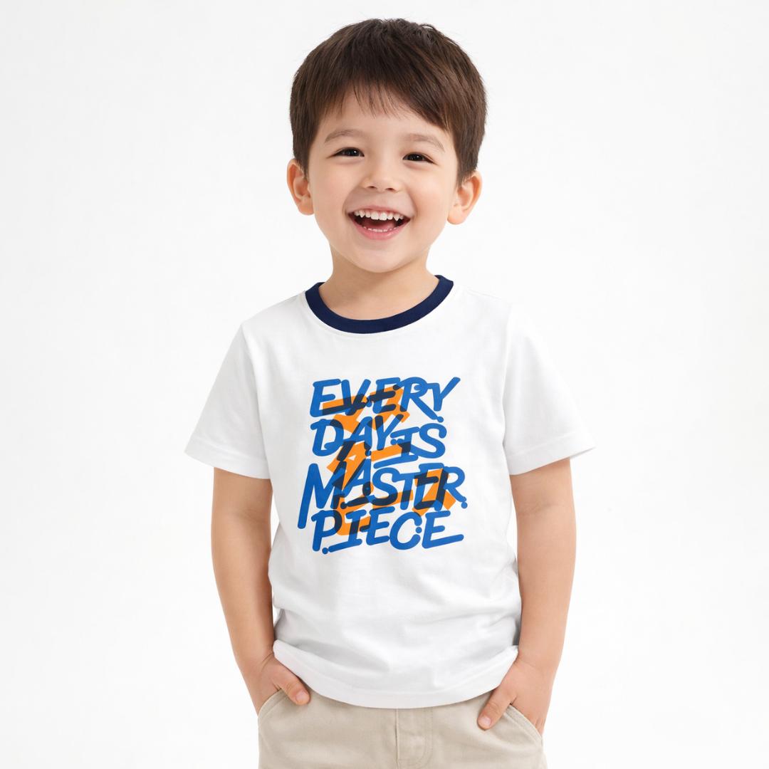 Ryusei Kaos Anak Master Piece White