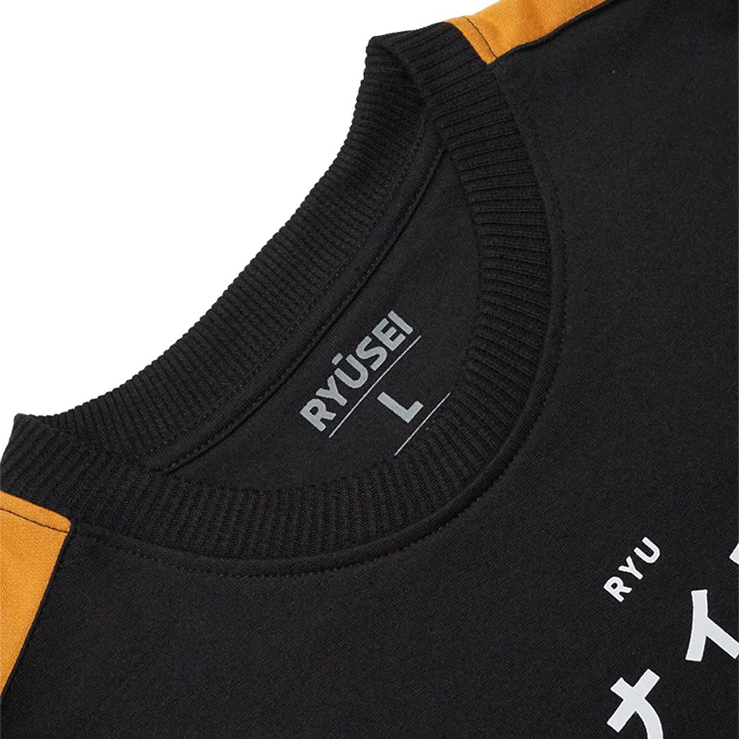 Ryusei Sweater Pria Kamikawa Black