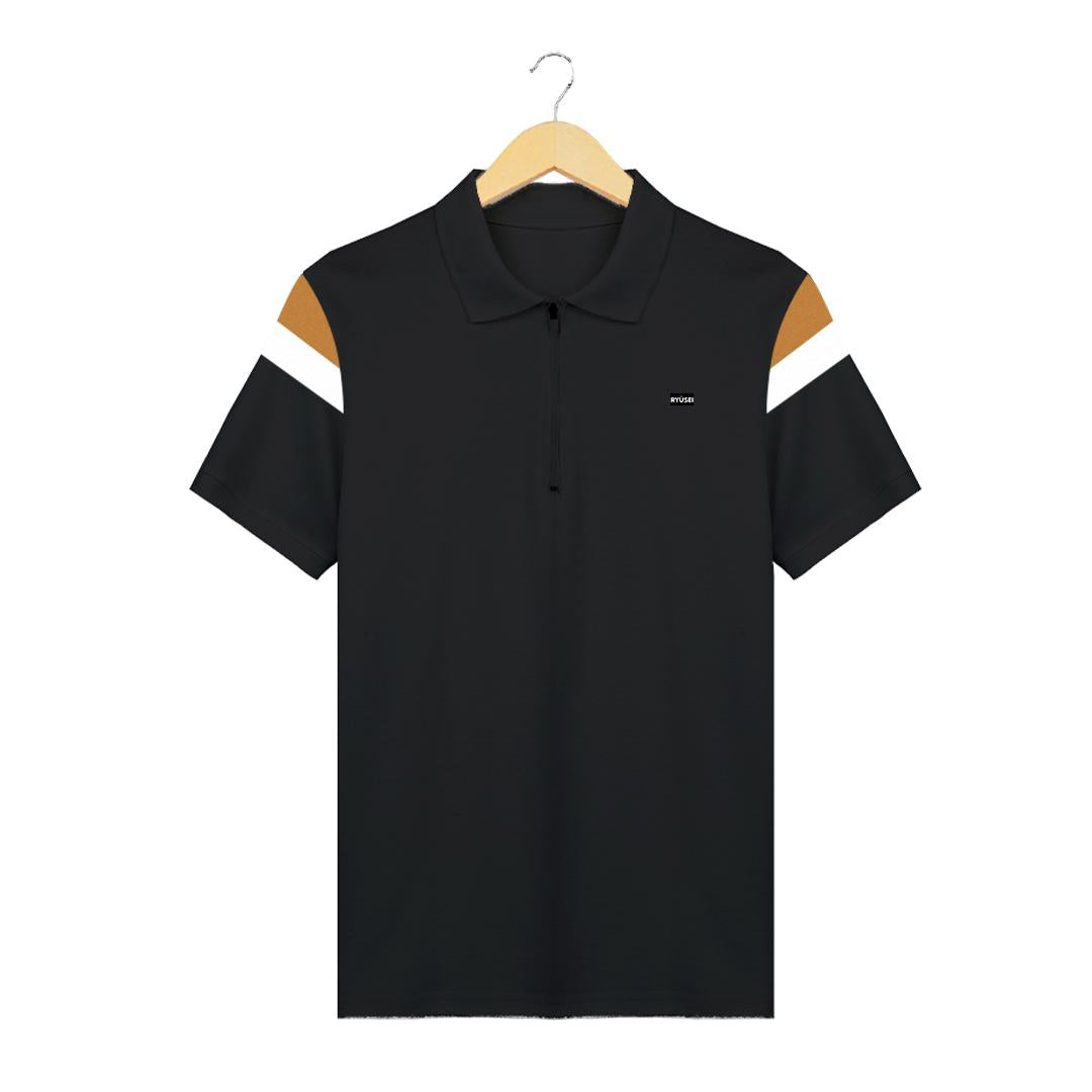 Ryusei Polo Shirt Kiakari CMB Black