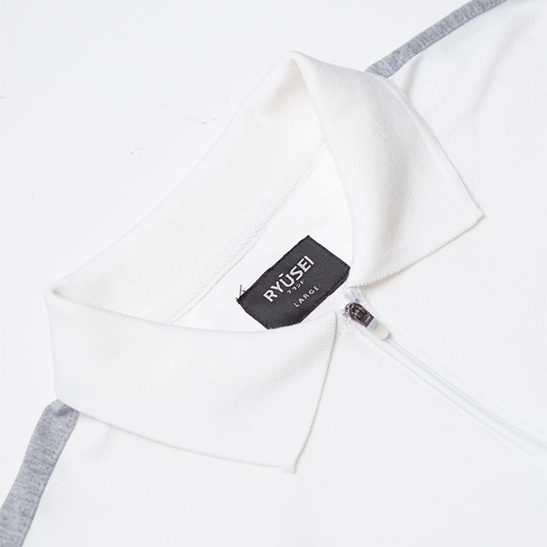 Ryusei Polo Shirt Kamakari CMB White
