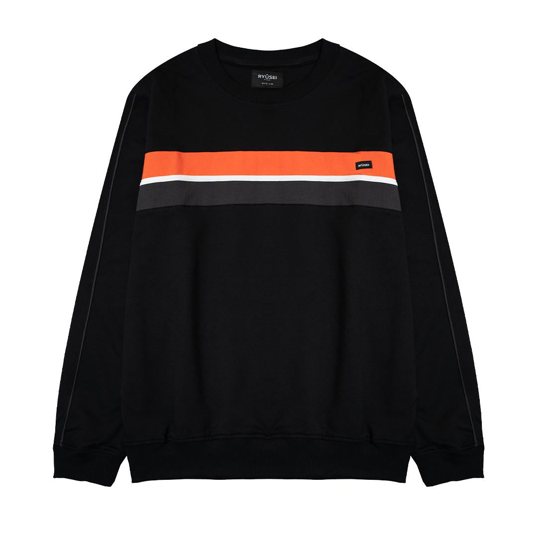 Ryusei Sweater Pria Hirafumi CMB Black
