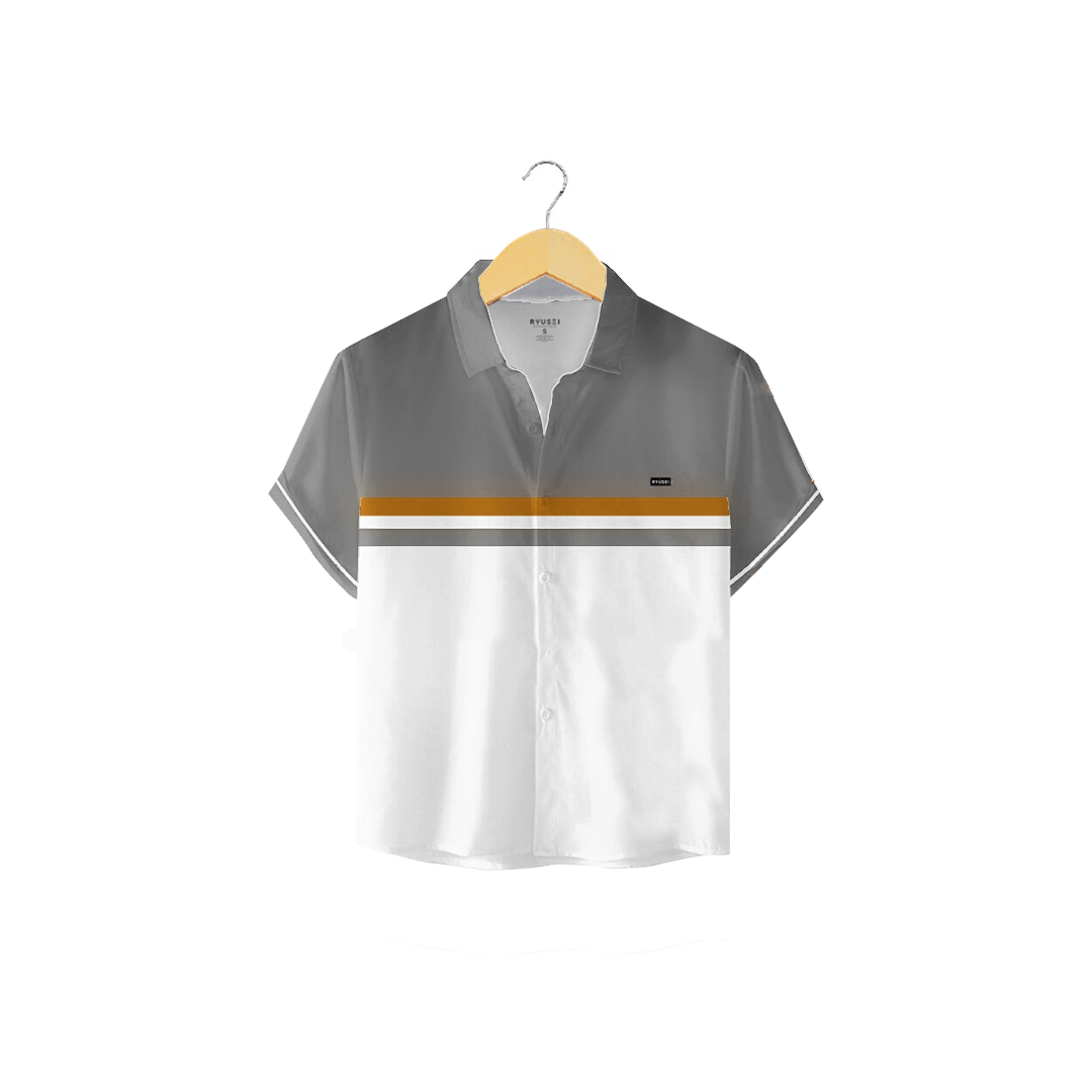 Ramadhan Series | Ryusei Kemeja Anak Takagawa CMB Dark Grey