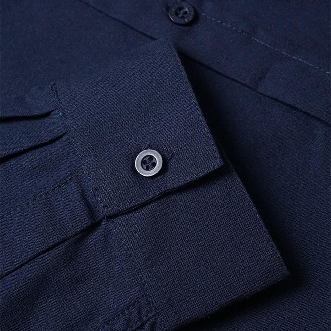 Ryusei Kemeja Atsuya Long Sleeve Navy