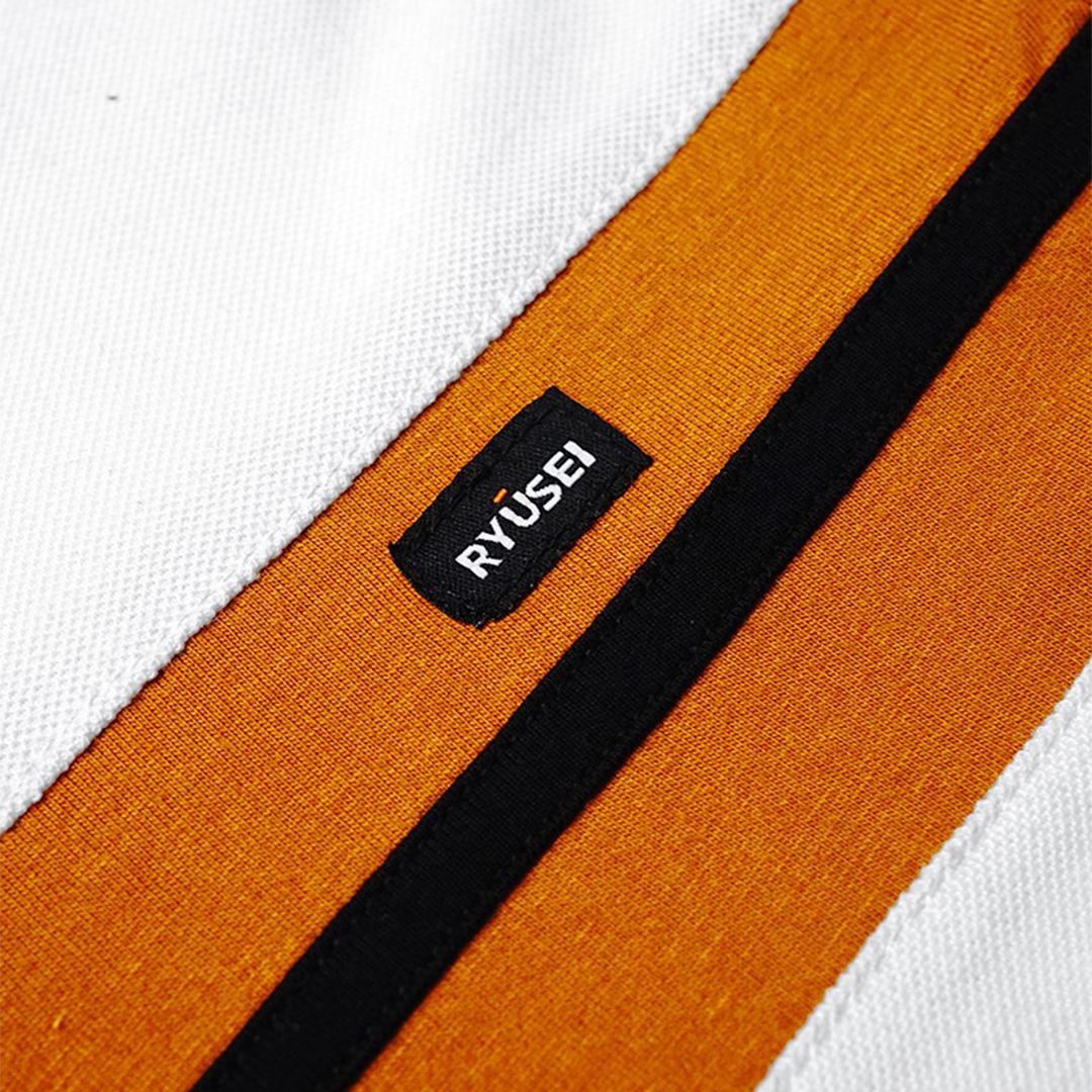 Ryusei Polo Shirt Mitsuhiro CMB White