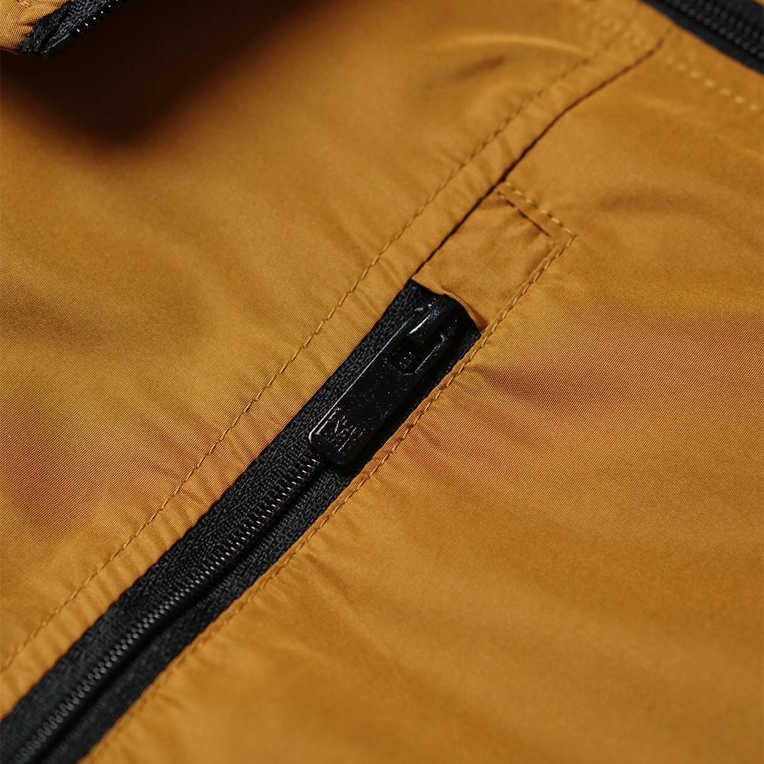 Ryusei Windbreaker Jacket Yoriyuki Mustard - Jaket Parasut