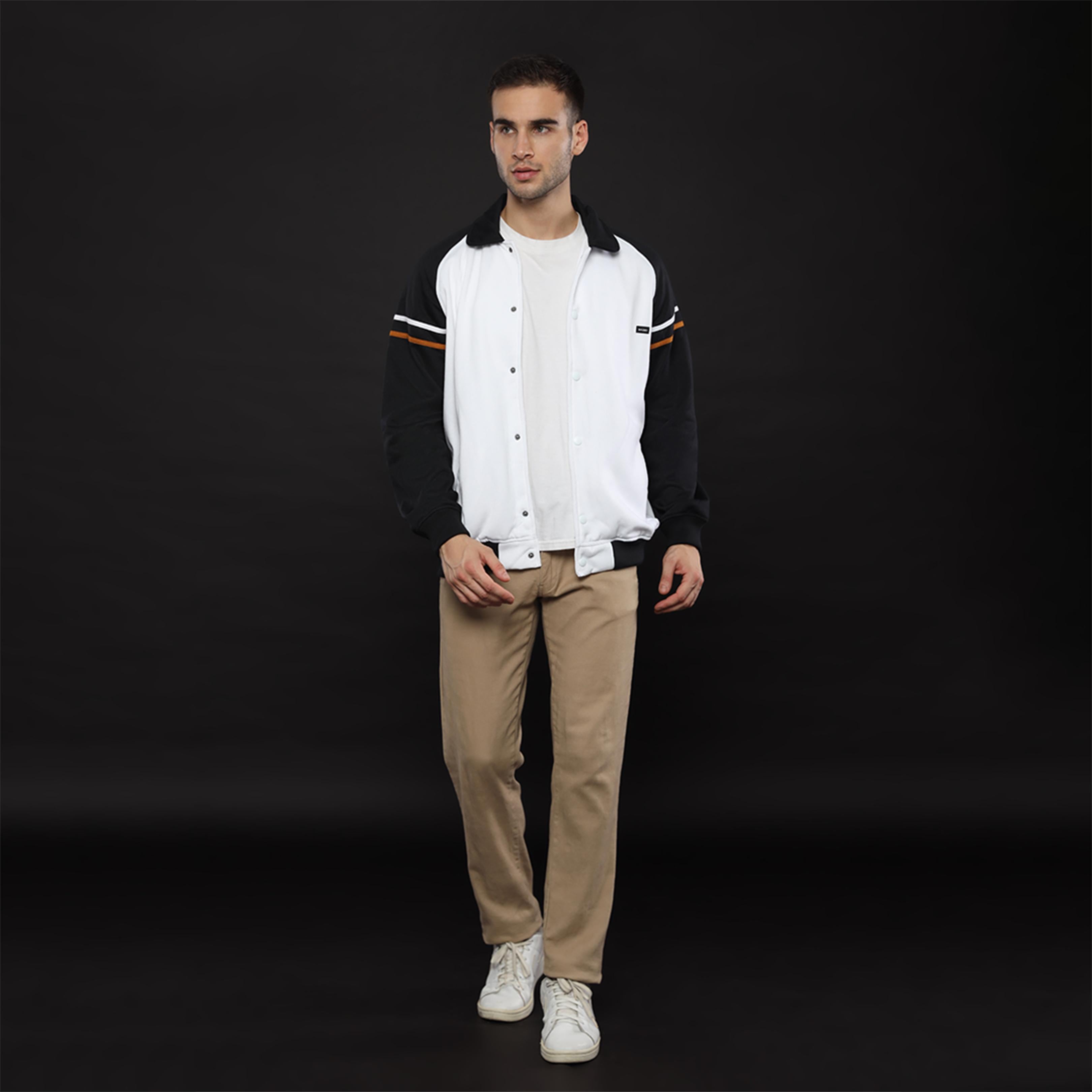 Ryusei Jacket Varsity Yoshimura CMB White