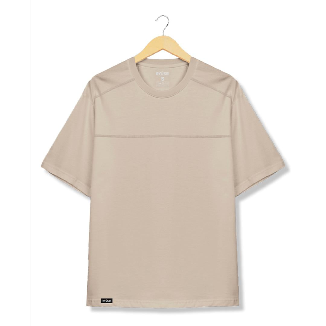 Ryusei Tshirt Oversize Hiro Light Brown