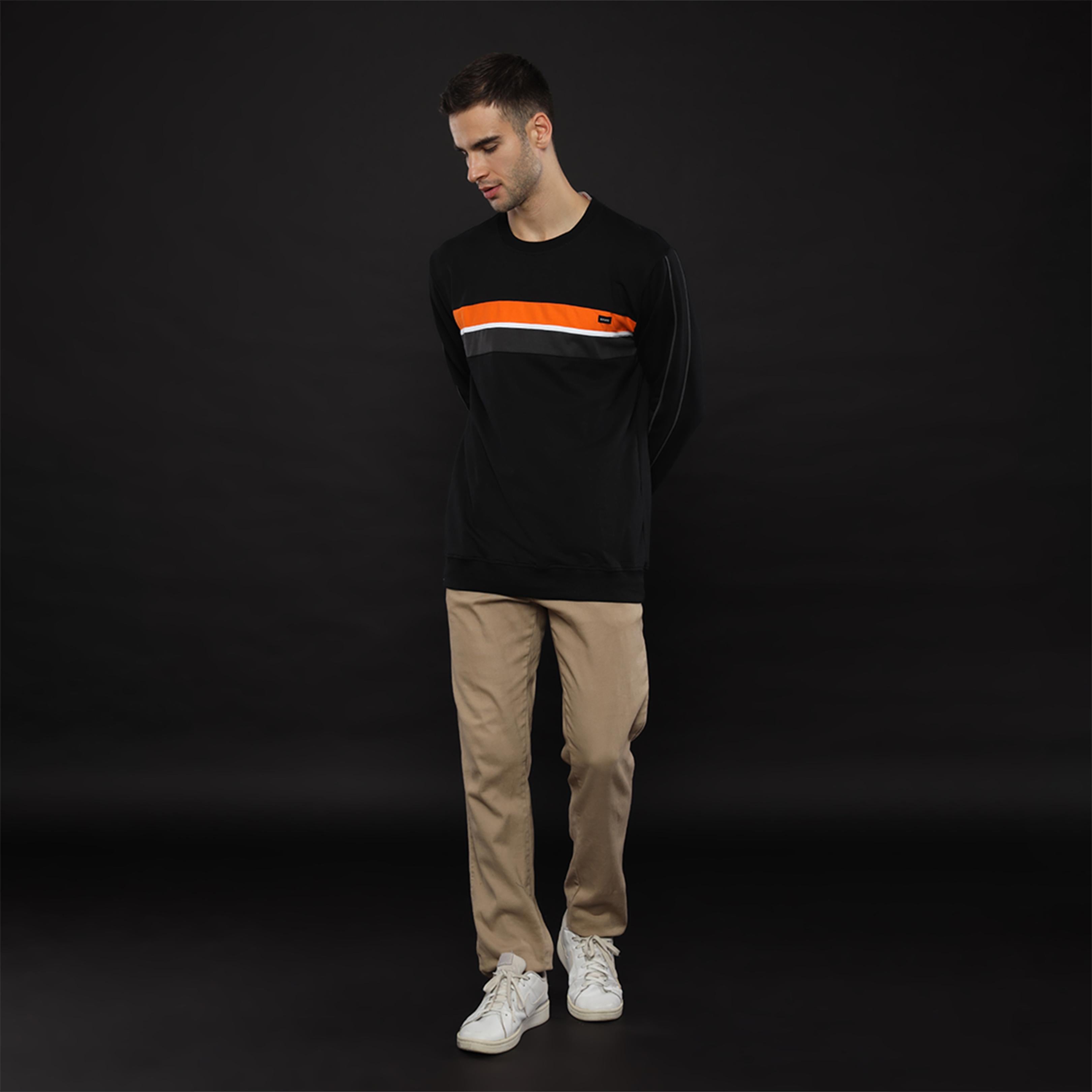 Ryusei Sweater Pria Hirafumi CMB Black