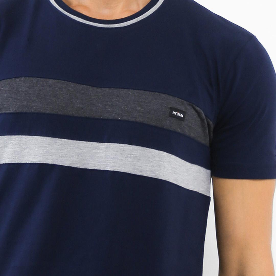 Ryusei Tshirt Kujira CMB Navy