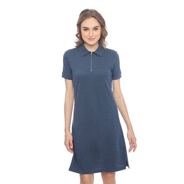 Ryusei Polo Dress Amaya Navy