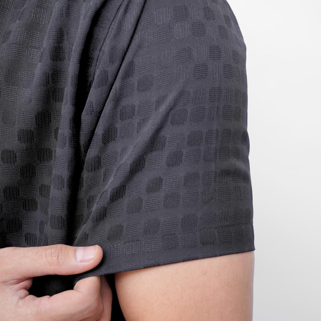 Ryusei Kemeja Kerah Koko Lengan Pendek Akari