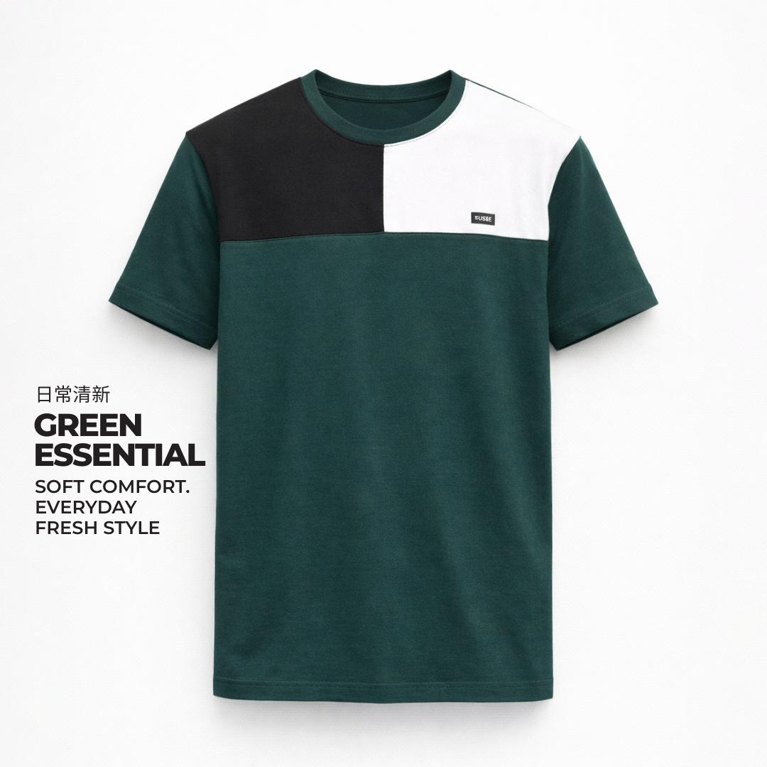 Ryusei Kaos Pria Ritsuki CMB Green
