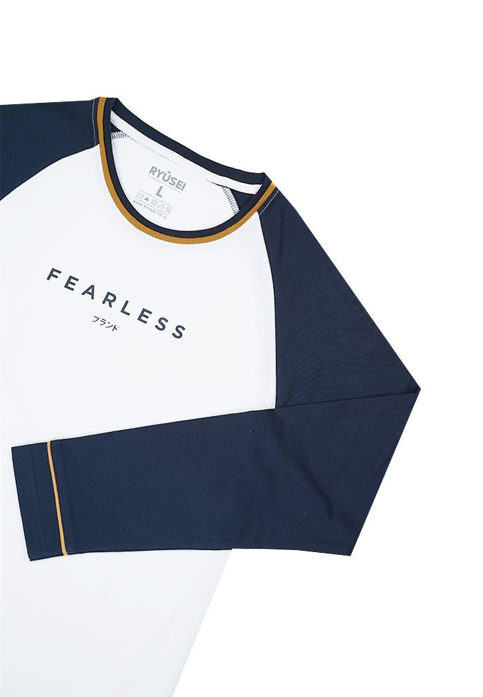 Ryusei Tshirt Ikari Long Sleeve White - Ryusei