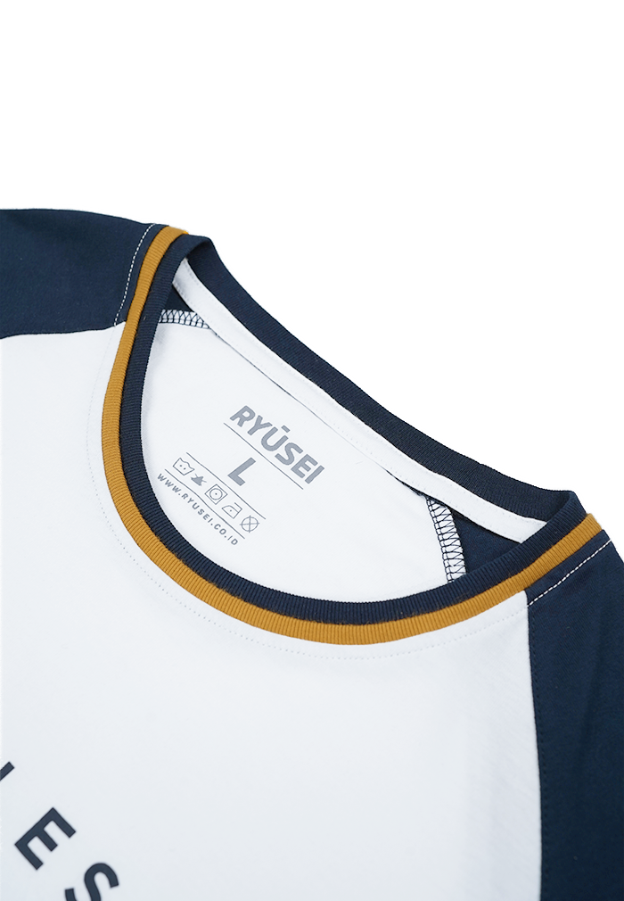 Ryusei Tshirt Ikari Long Sleeve White - Ryusei