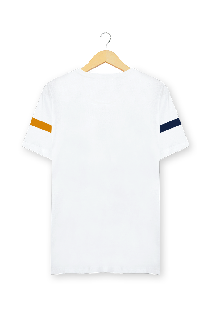 Ryusei Kaos Pria Kuroishi Button CMB White